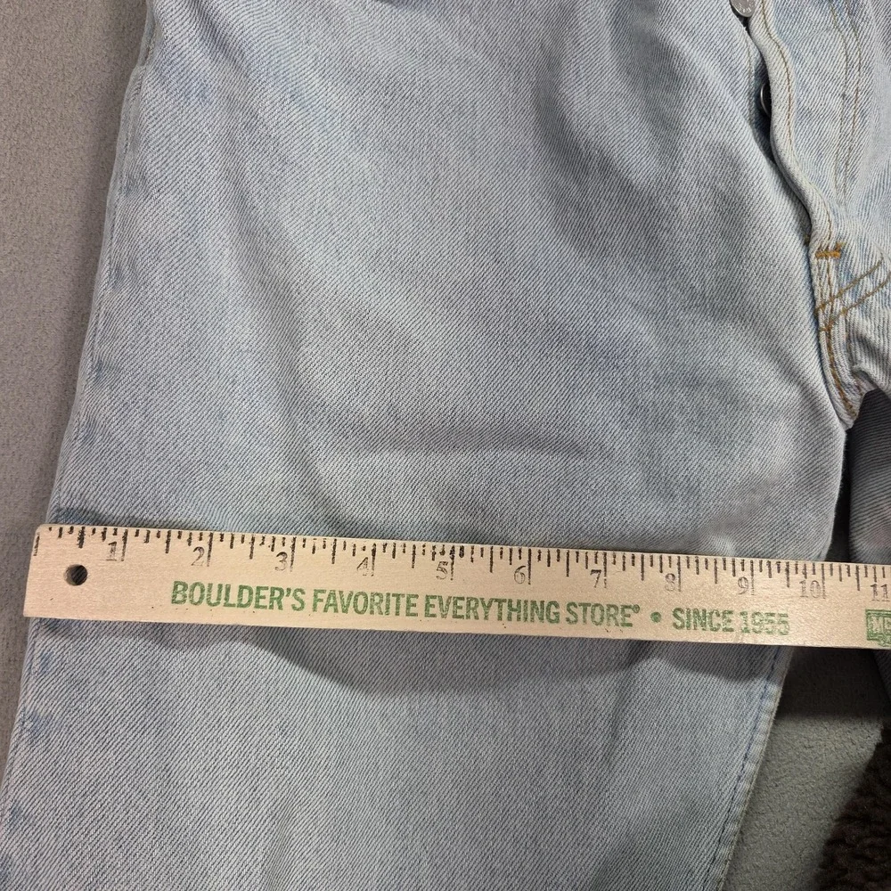 Vintage‎ Levis 501 Jeans Mens Light Blue Made USA Button Straight 90s Fits 30x27
